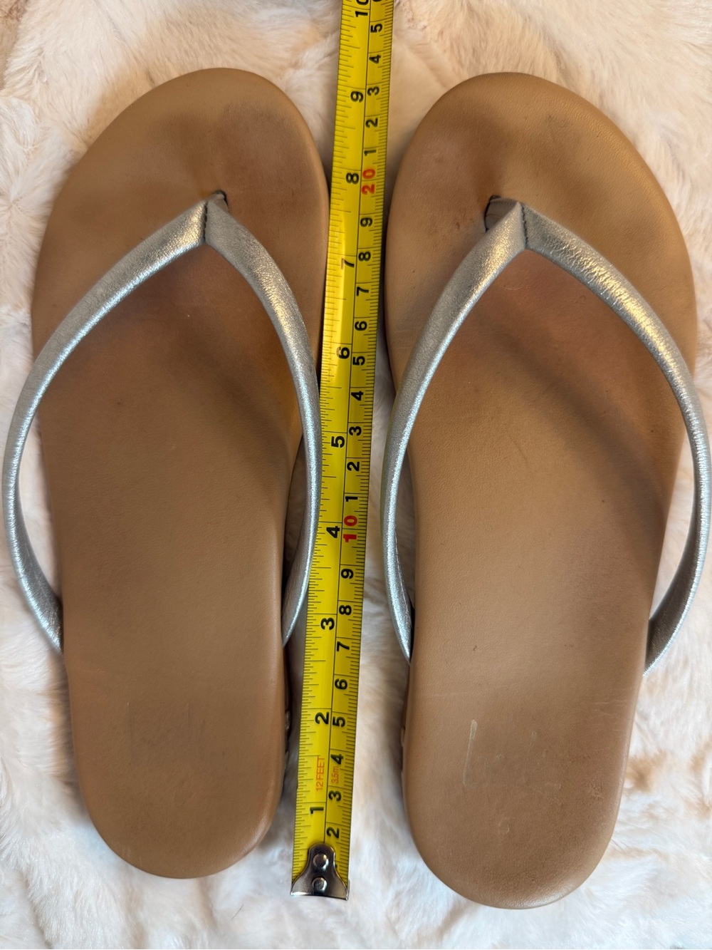 Beek Sunbeam sandals in silver, size 5 - Picture 2 of 7